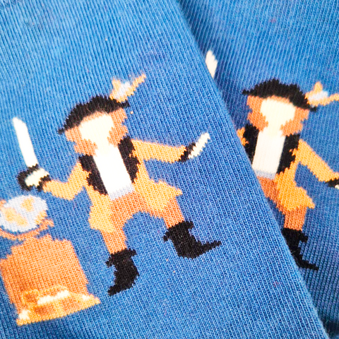 Chaussettes fantaisie PAS TOUCHE BRIGAND! Coton bio 4