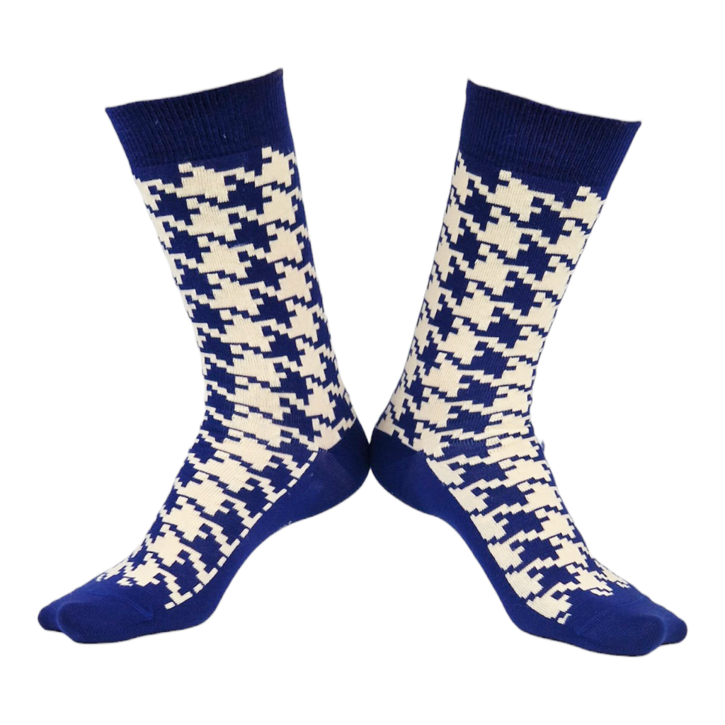 Chaussettes fantaisie PATTES DE POULET Coton bio 1