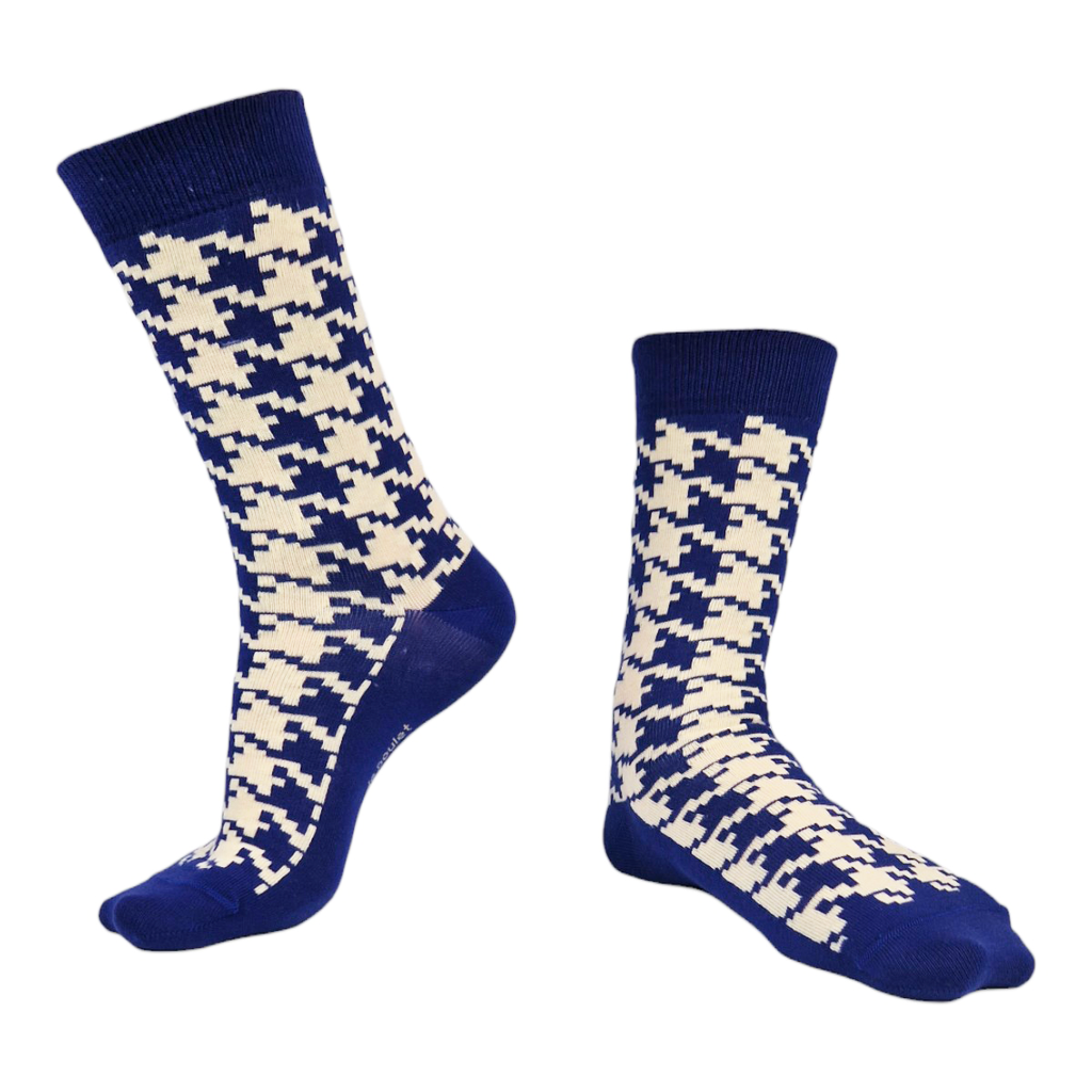 Chaussettes fantaisie PATTES DE POULET Coton bio 2
