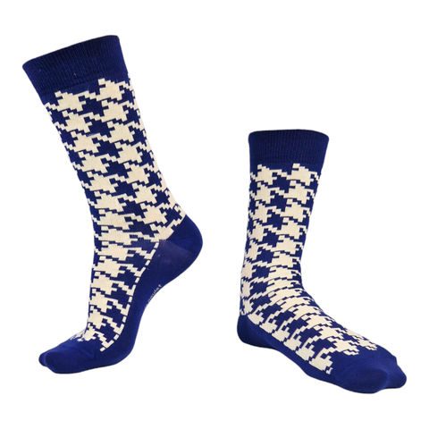 Chaussettes fantaisie PATTES DE POULET Coton bio 2