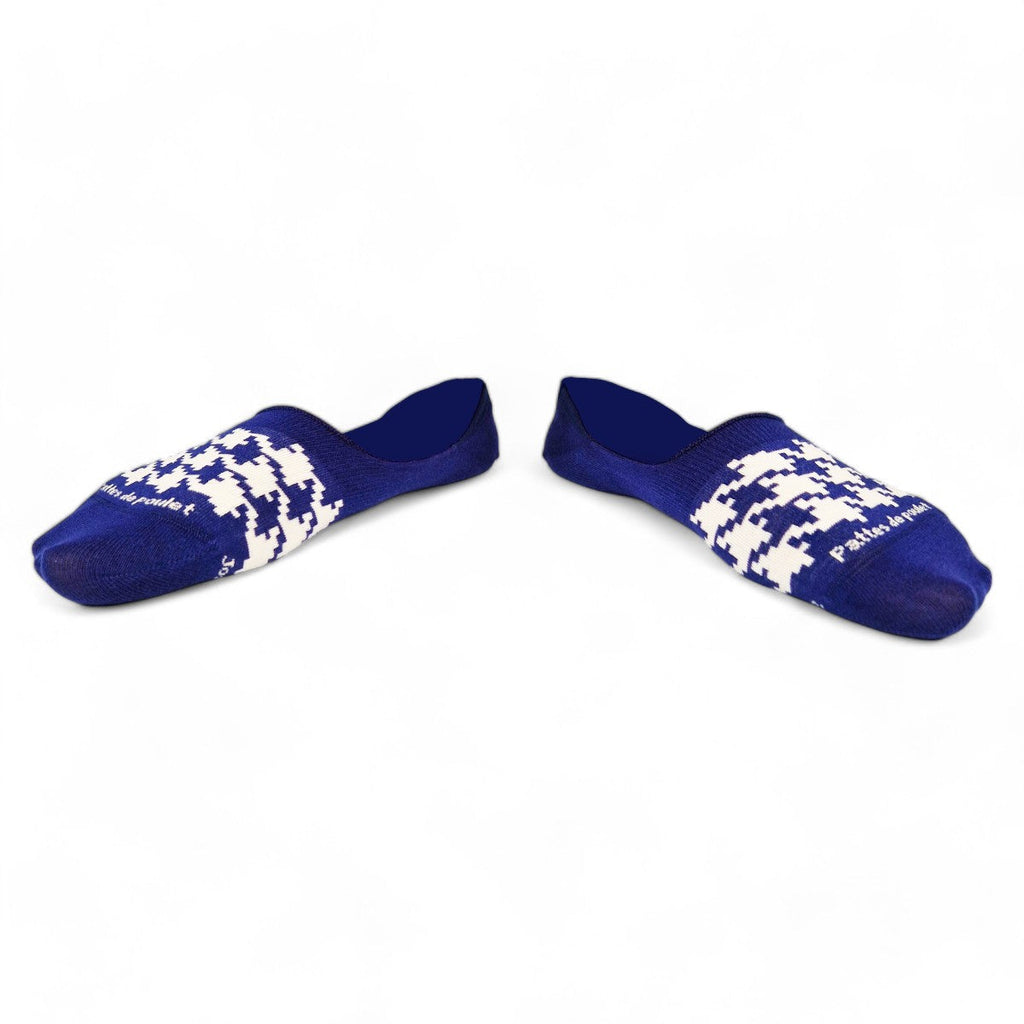 Chaussettes fantaisie PATTES DE POULET INVISIBLES Coton bio 1