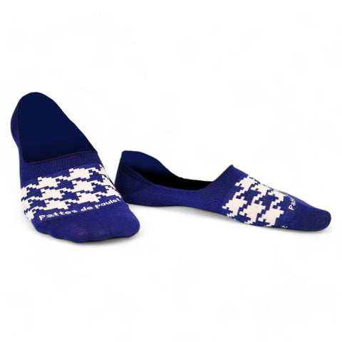 Chaussettes fantaisie PATTES DE POULET INVISIBLES Coton bio 2