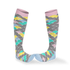 Chaussettes fantaisie PEAU DE LICORNE HAUTES Coton bio 4