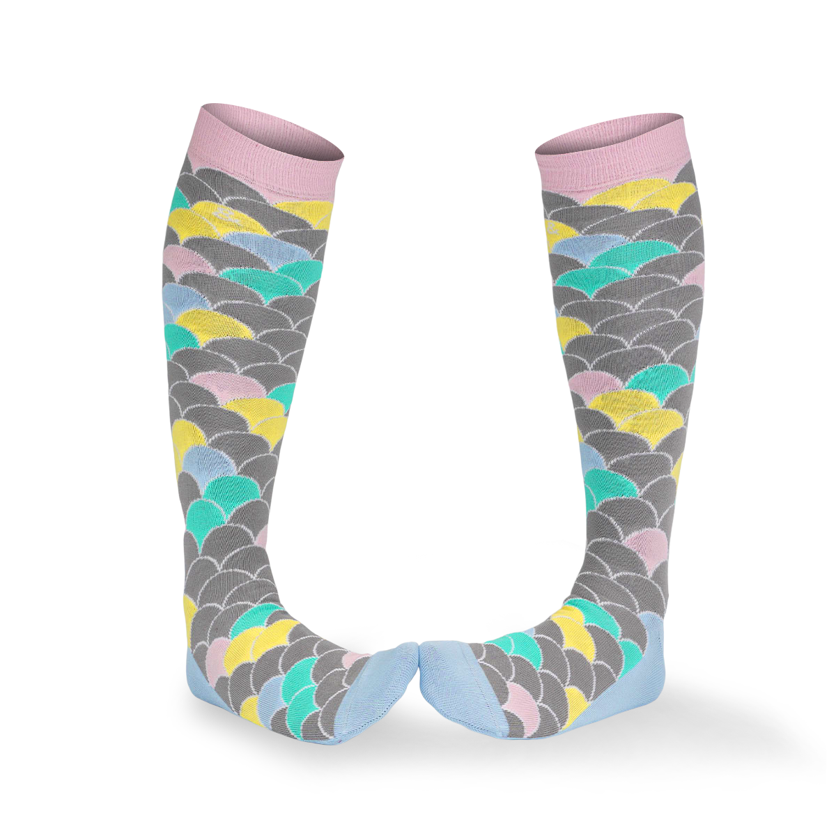Chaussettes fantaisie PEAU DE LICORNE HAUTES Coton bio 4