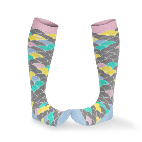 Chaussettes fantaisie PEAU DE LICORNE HAUTES Coton bio 4