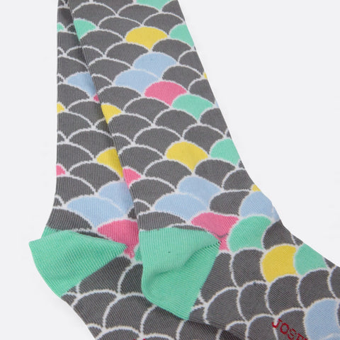 Chaussettes fantaisie PEAU DE LICORNE HAUTES Coton bio 3