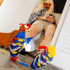 Chaussettes fantaisie PEAU DE PEINTURE Coton bio 1