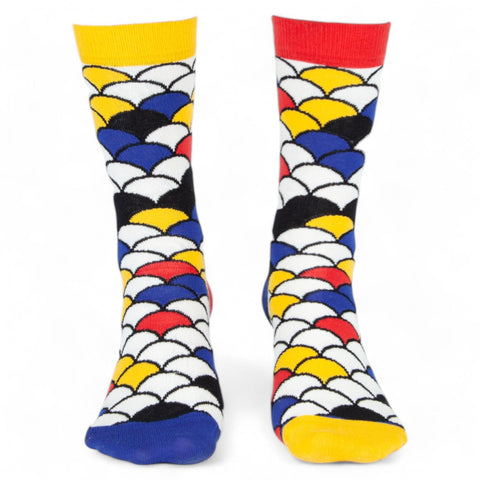 Chaussettes fantaisie PEAU DE PEINTURE Coton bio 5