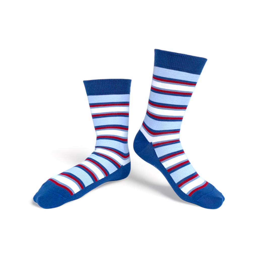 Chaussettes fantaisie PÊCHE À LA LIGNE Coton bio 1