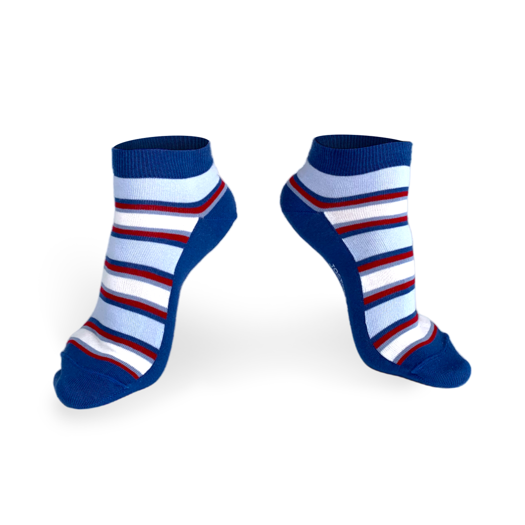 Chaussettes fantaisie PÊCHE À LA LIGNE COURTES Coton bio 1