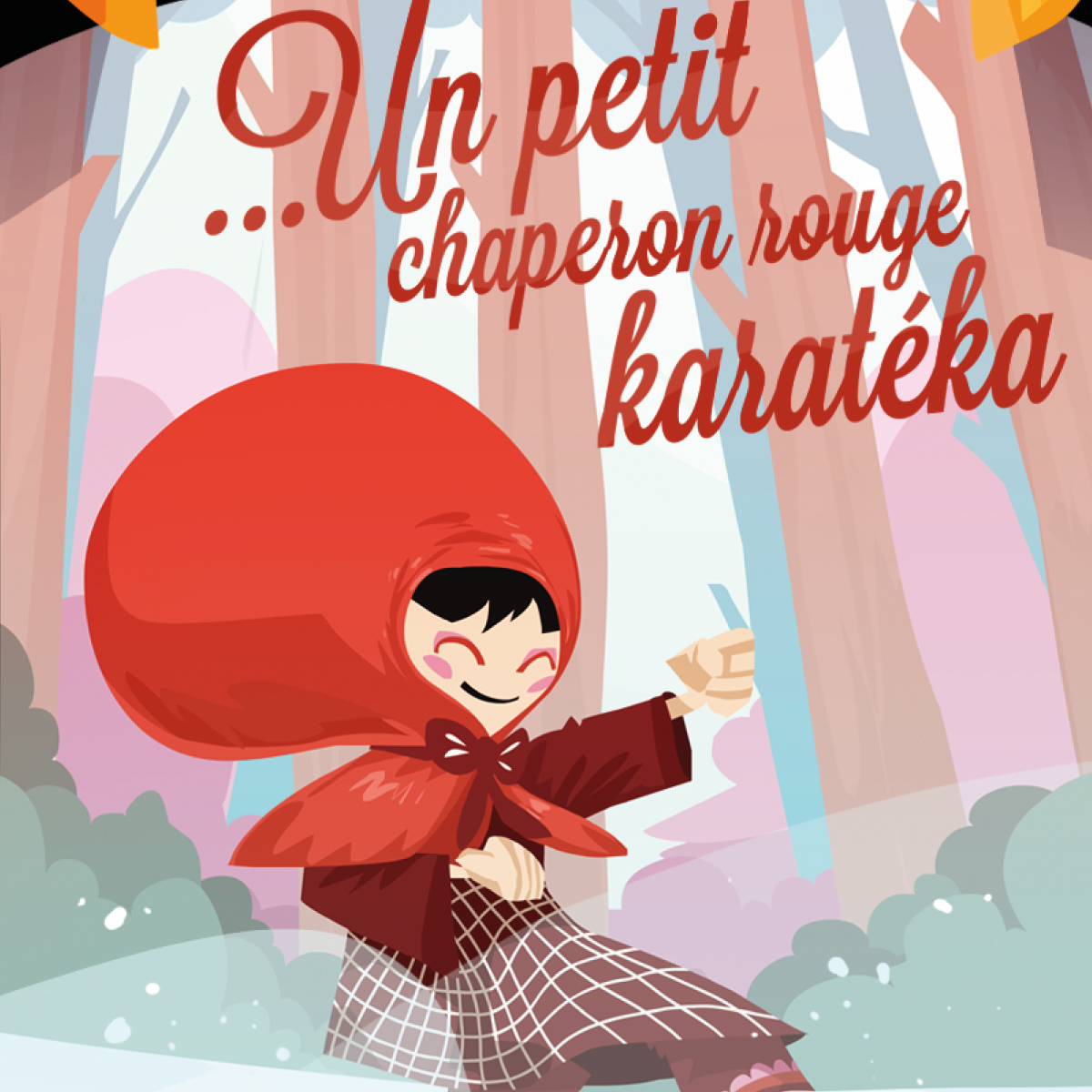 Chaussettes fantaisie PETIT CHAPERON ROUGE BAMBINS Coton bio 2