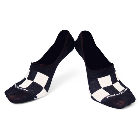 Chaussettes fantaisie PIED AU PLANCHER INVISIBLES Coton bio 1