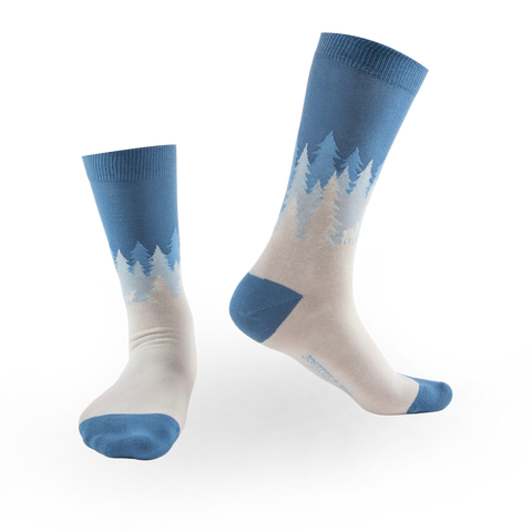 Chaussettes fantaisie PIED DE BICHE Coton bio 1