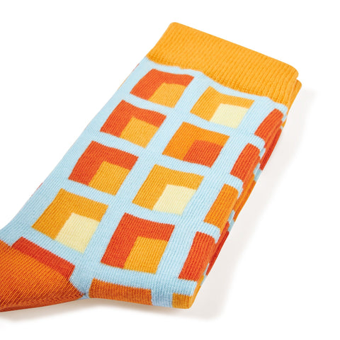 Chaussettes fantaisie PIED DE FAÇADE Coton bio 3