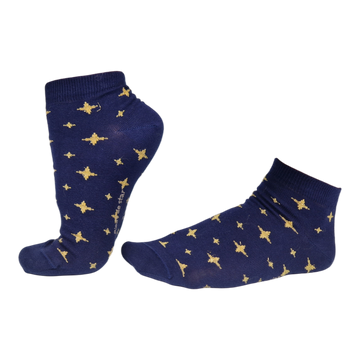 Chaussettes fantaisie PIEDS DE STAR COURTES Coton bio 1