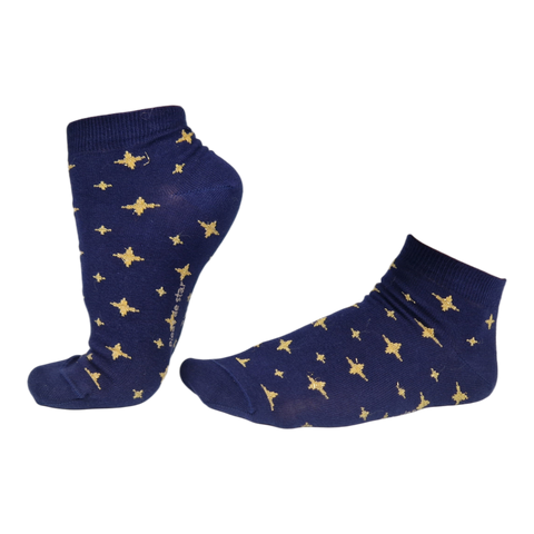 Chaussettes fantaisie PIEDS DE STAR COURTES Coton bio 1