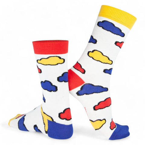 Chaussettes fantaisie PIET DE VENT Coton bio 1