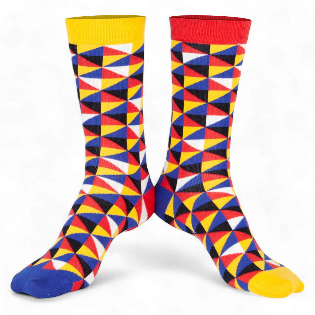 Chaussettes fantaisie PIETHAGORE Coton bio 1