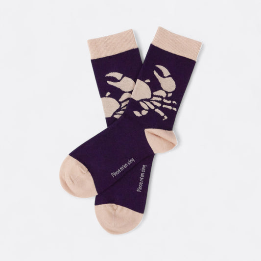 Chaussettes fantaisie PINCE M’EN CINQ Coton bio 1