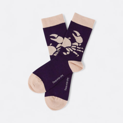 Chaussettes fantaisie PINCE M’EN CINQ Coton bio 1