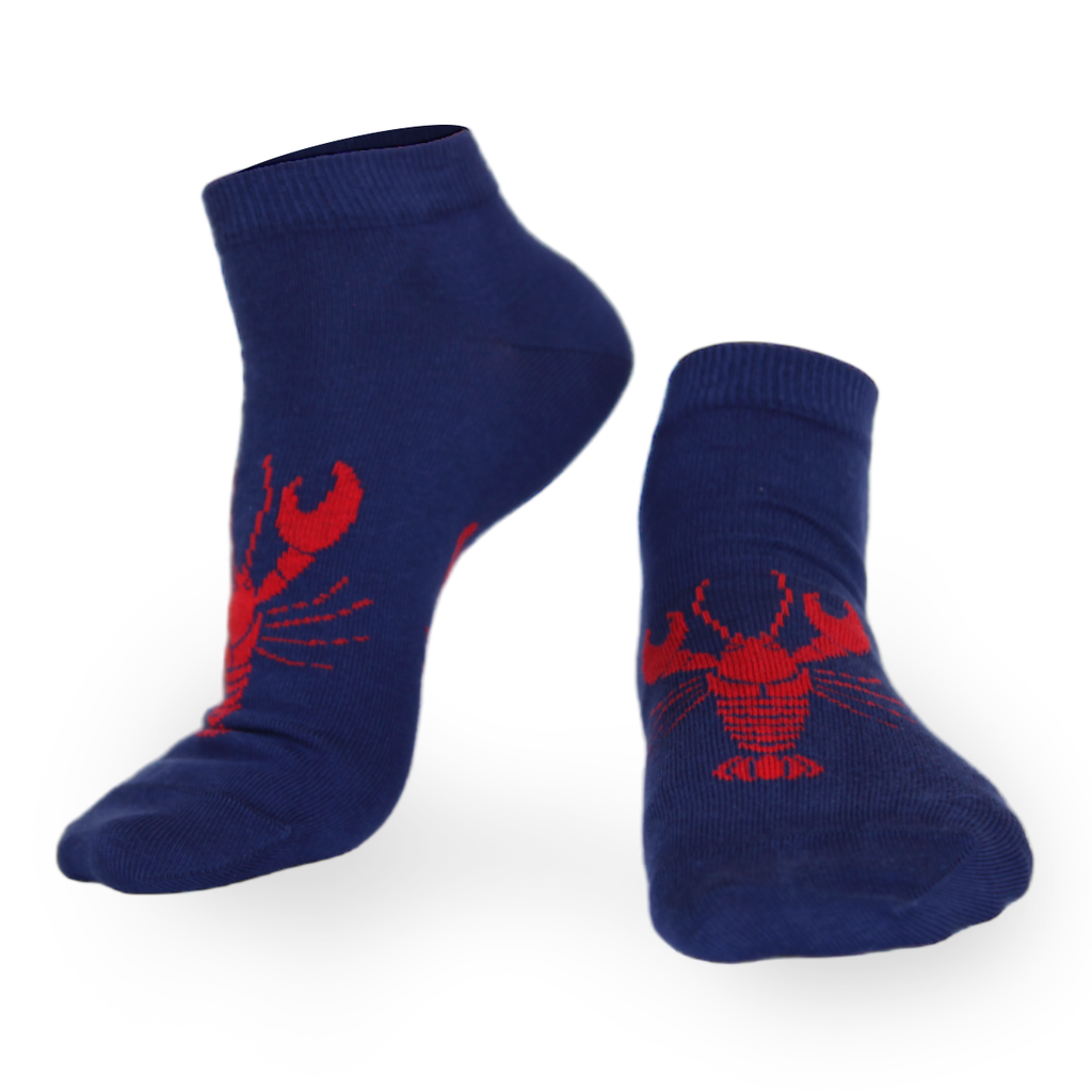 Chaussettes fantaisie PINCE ORTEILS COURTES Coton bio 1