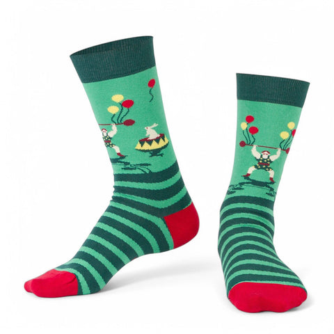 Chaussettes fantaisie POIDS PLUME Coton bio 1