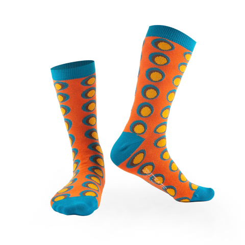 Chaussettes fantaisie POINÇONNEUSE Coton bio 1