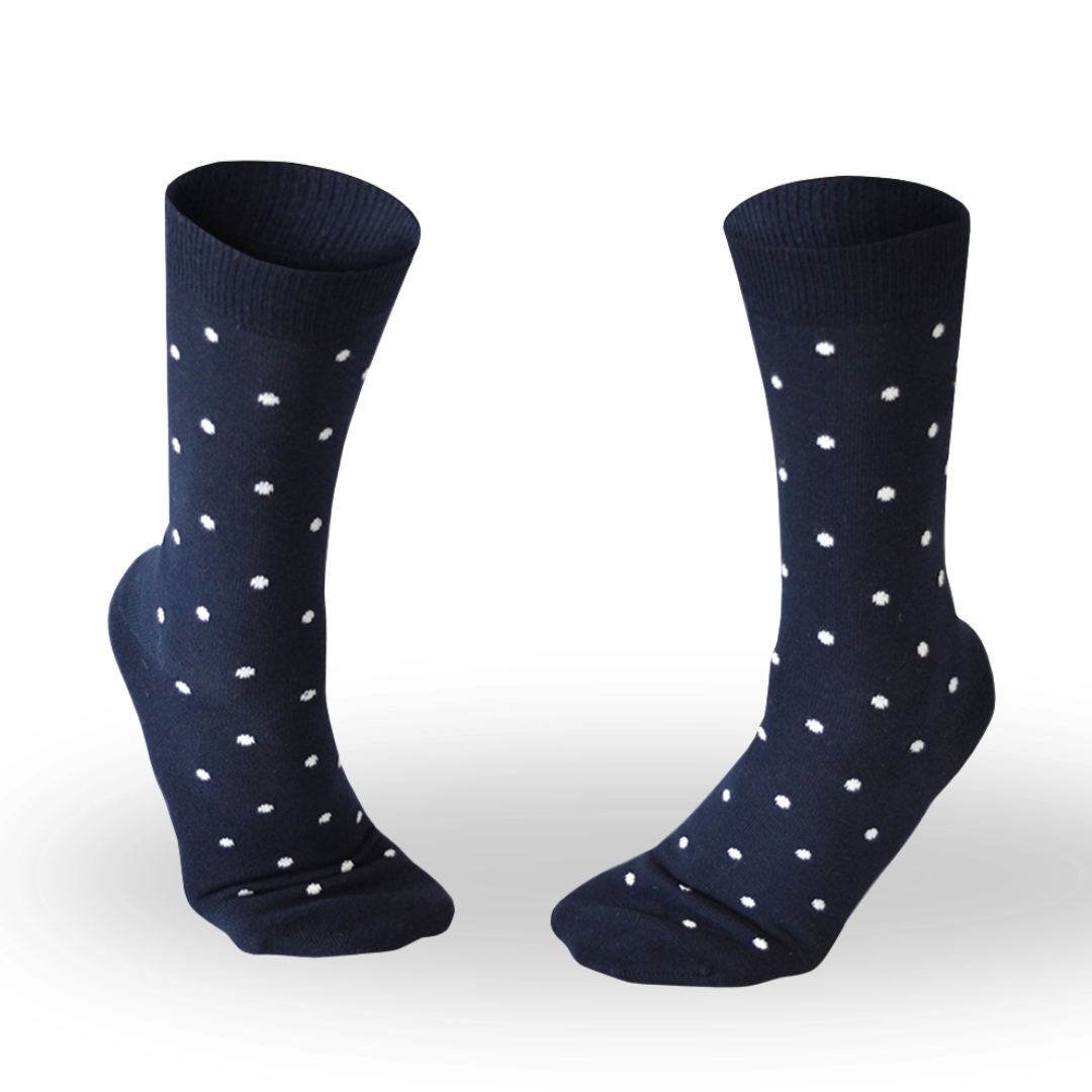 Chaussettes fantaisie POIS MOUCHE Coton bio 1