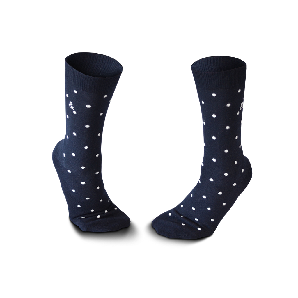 Chaussettes fantaisie POIS MOUCHE Coton bio 1