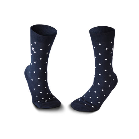 Chaussettes fantaisie POIS MOUCHE Coton bio 1