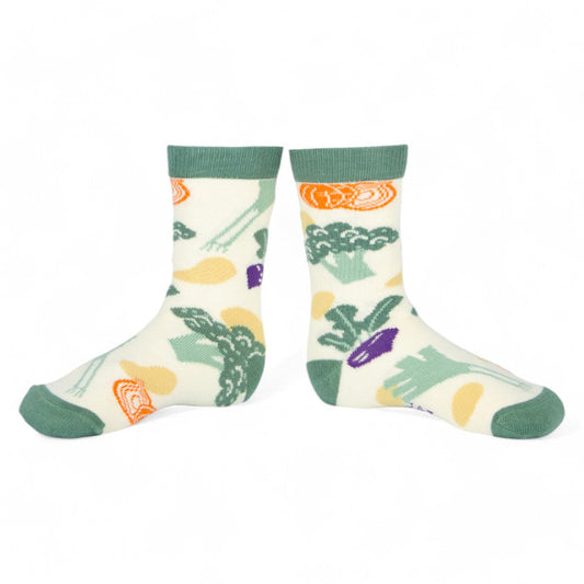 Chaussettes fantaisie POTAGE D’HIVER BAMBINS Coton bio 1