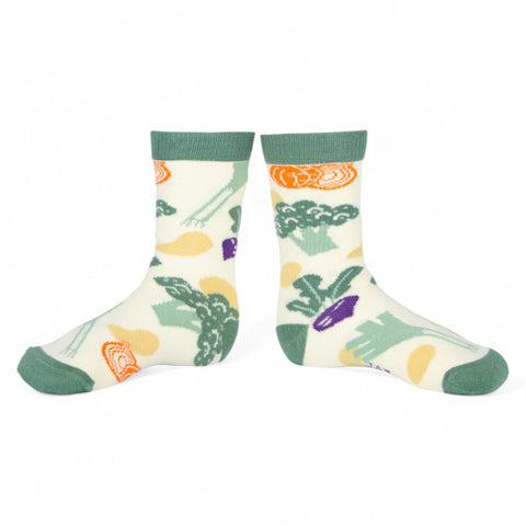 Chaussettes fantaisie POTAGE D’HIVER BAMBINS Coton bio 1