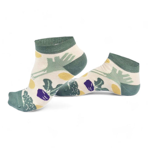 Chaussettes fantaisie POTAGE D’HIVER COURTES Coton bio 1