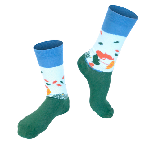 Chaussettes fantaisie PRENDRE L’HAIR BAMBINS Coton bio 1