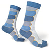 Chaussettes fantaisie PURÉE DE GEAI BLEU Coton bio 1