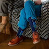 Chaussettes fantaisie PURÉE DE PAONS Coton bio 1