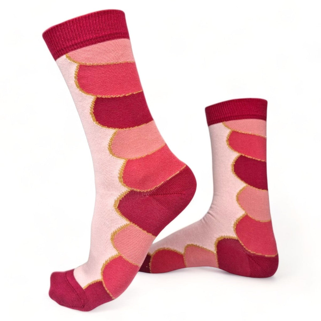 Chaussettes fantaisie PURÉE DE PERRUCHE Coton bio 1