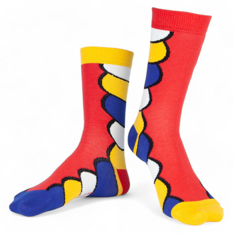 Chaussettes fantaisie PURÉE DE PIET Coton bio 2