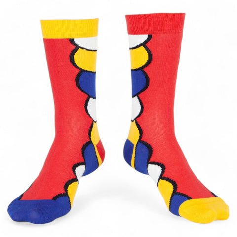 Chaussettes fantaisie PURÉE DE PIET Coton bio 1