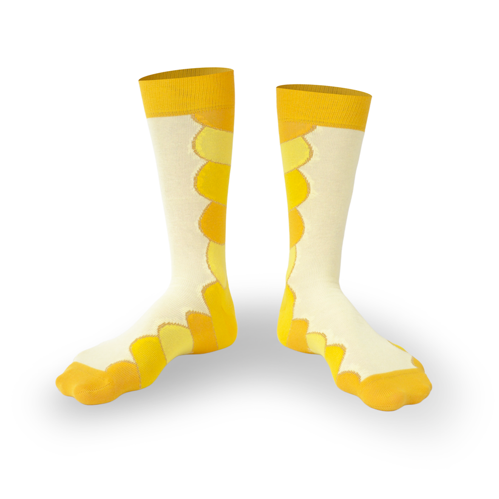 Chaussettes fantaisie PUREE DE POUSSIN Coton bio 1