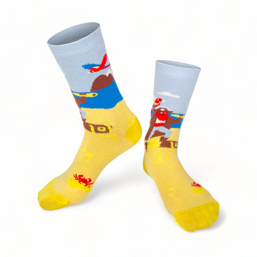 Chaussettes fantaisie QUI VA LÀ? BAMBINS Coton bio 1