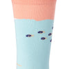 Chaussettes fantaisie RANDONNÉE PALMÉE Coton bio 2