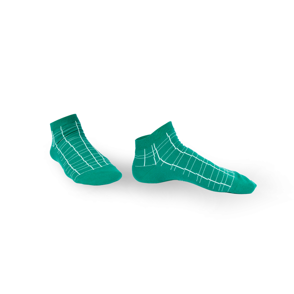 Chaussettes fantaisie RAYONS COSMIQUES COURTES Coton bio 1