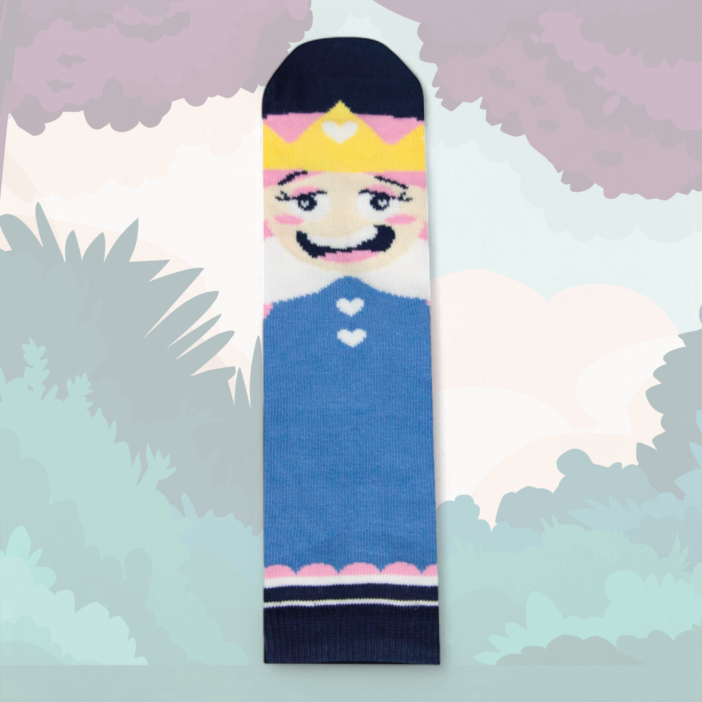 Chaussettes fantaisie REINE DE MON COEUR BAMBINS Coton bio 1
