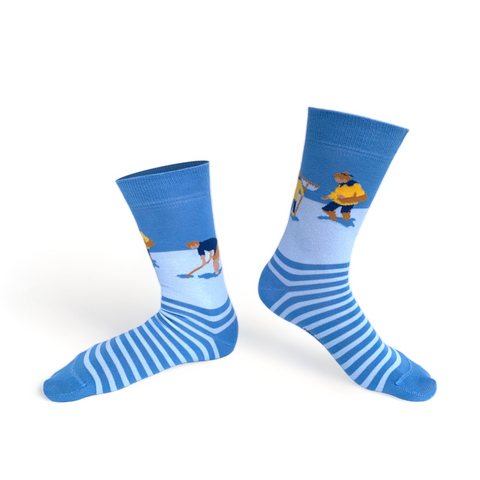 Chaussettes fantaisie REMUER CIEL ET MER Coton bio 1