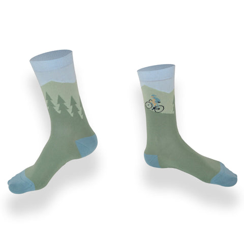 Chaussettes fantaisie ROULER À PIC Coton bio 1