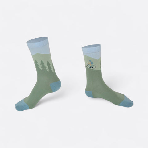 Chaussettes fantaisie ROULER À PIC Coton bio 3