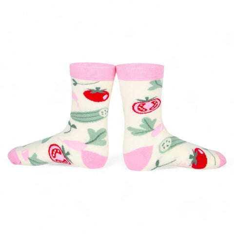 Chaussettes fantaisie SALADE FRAÎCHEUR BAMBINS Coton bio 1