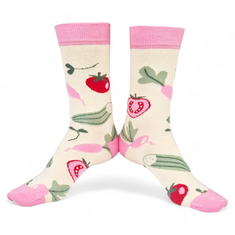 Chaussettes fantaisie SALADE FRAÎCHEUR Coton bio 3