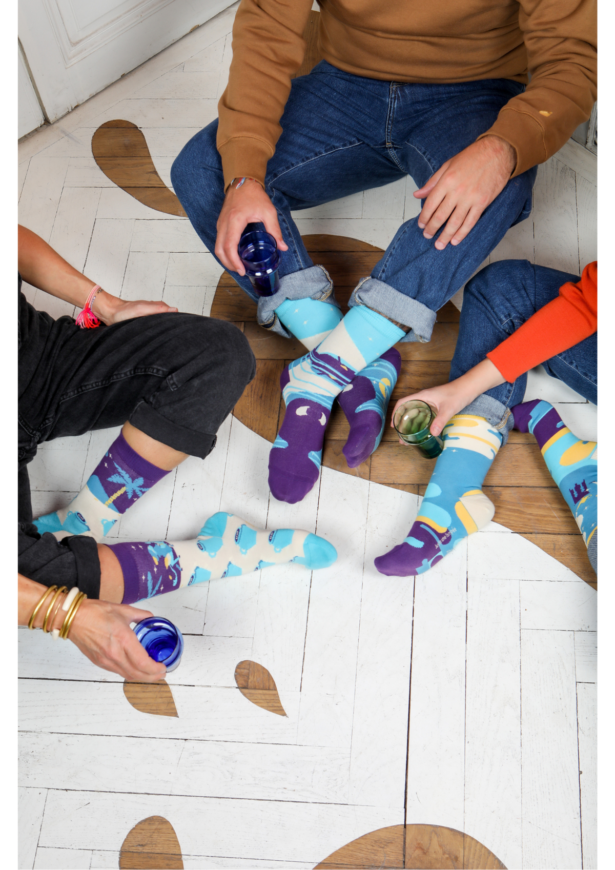 Chaussettes fantaisie SINBAD LE MALOUIN Coton bio 2